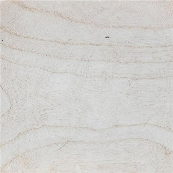 Whitewashed carved wood bowl decorative rustic tray farmhouse centerpiece decor - Picture 4 of 7